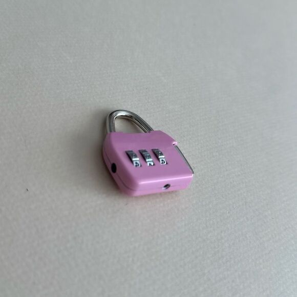 Pink Combination Lock S1276 - Picture 3 of 3